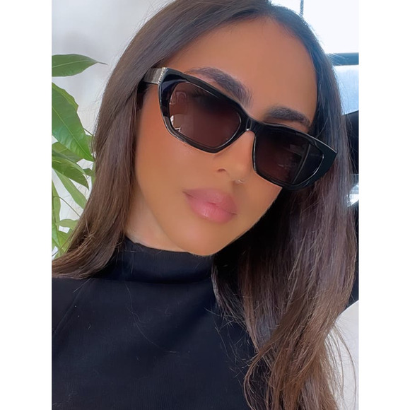 NEW Saint Laurent SL M127/F Sunglasses in Black - Picture 1 of 5